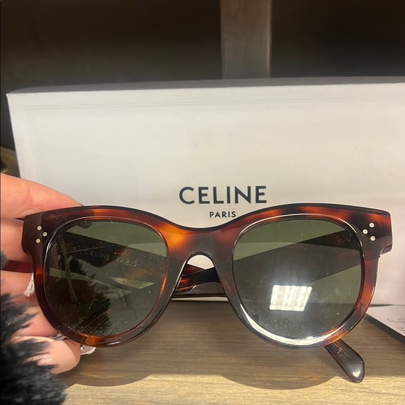 Celine Tortoise Shell Sunglasses